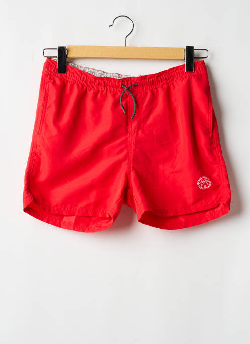 Short de bain rouge JACK & JONES garcon