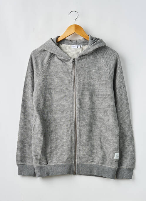 Gilet manches longues gris NAME IT garcon