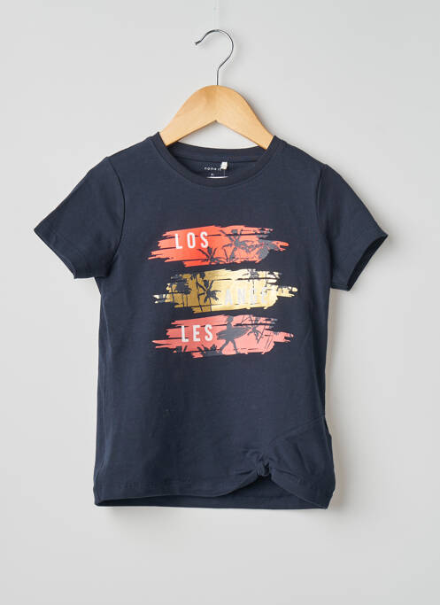 Top bleu marine NAME IT fille