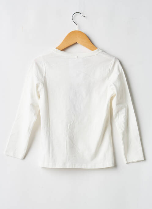 Tunique manches longues ecru NAME IT fille