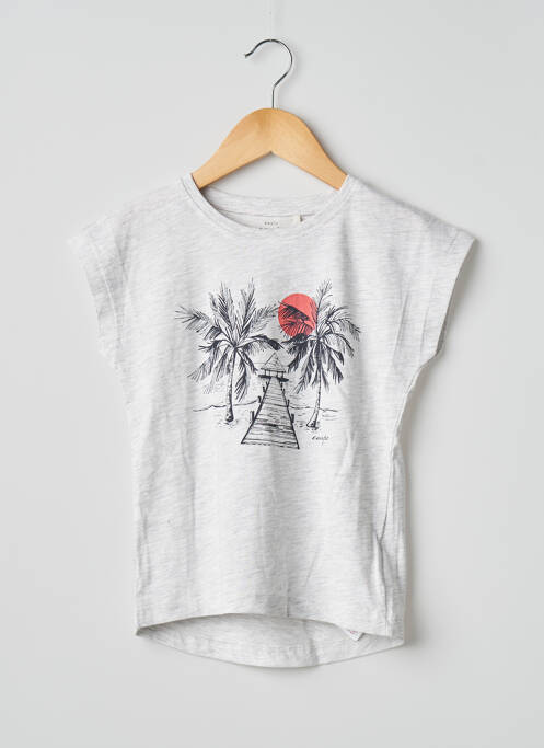 Top gris clair NAME IT fille