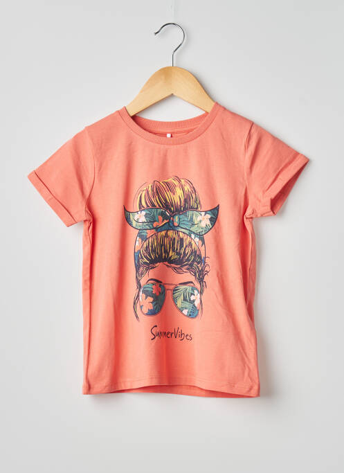 T-shirt orange NAME IT fille