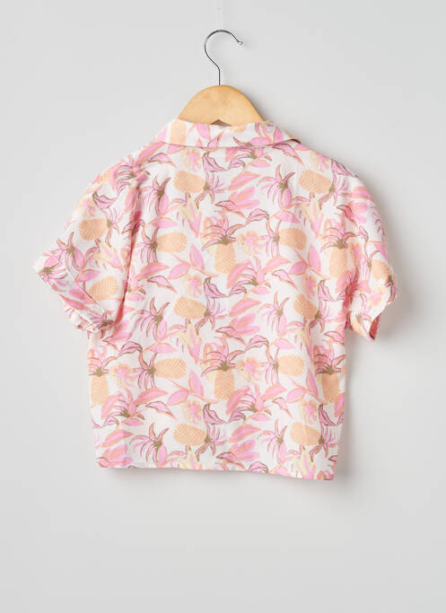 Chemise manches courtes ecru NAME IT fille