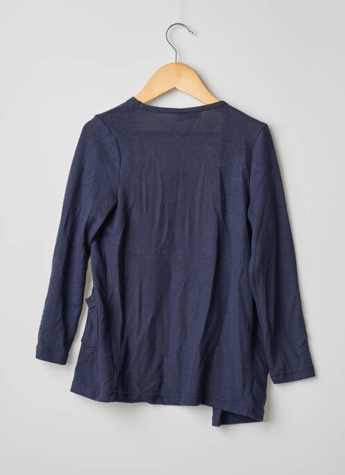 Gilet manches longues bleu marine NAME IT fille