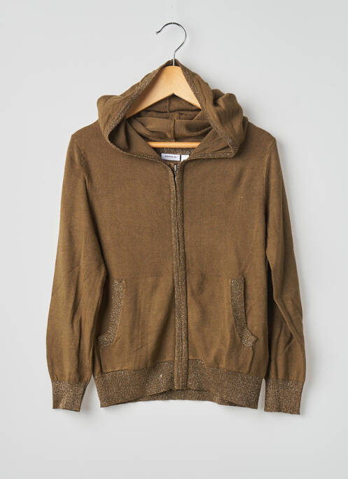 Gilet manches longues gris NAME IT fille