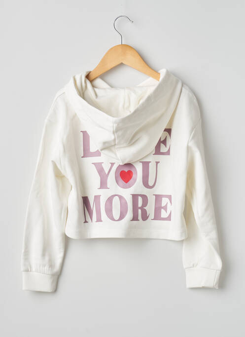Sweat-shirt ecru NAME IT fille