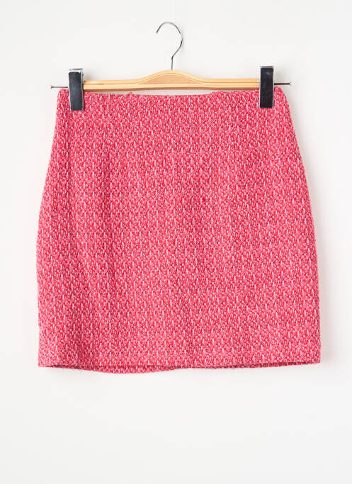 Jupe courte rose MORGAN femme