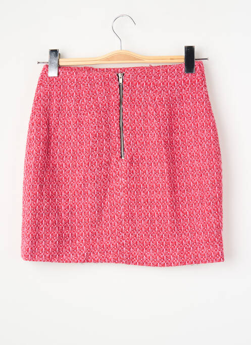 Jupe courte rose MORGAN femme