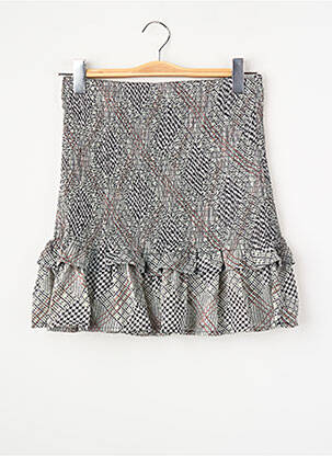 Jupe courte gris MOLLY BRACKEN femme