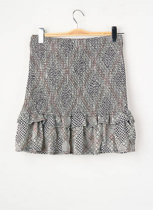 Jupe courte gris MOLLY BRACKEN femme
