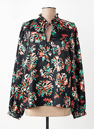Chemisier coupe droite noir VERO MODA femme
