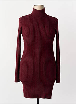 Robe pull rouge MANGO femme