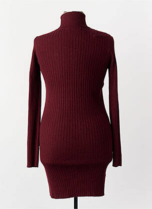 Robe pull rouge MANGO femme