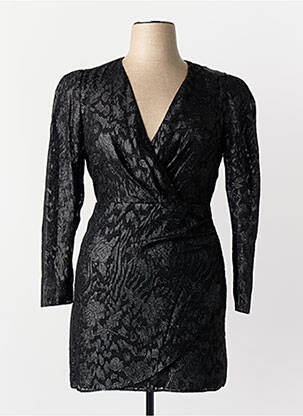 Robe courte noir MANGO femme