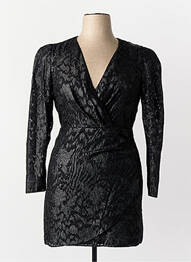 Robe courte noir MANGO femme