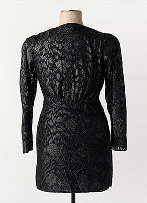 Robe courte noir MANGO femme