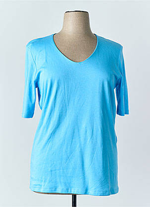 T-shirt bleu STREET ONE femme