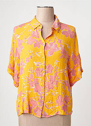 Chemisier manches courtes manches courtes orange VERO MODA femme