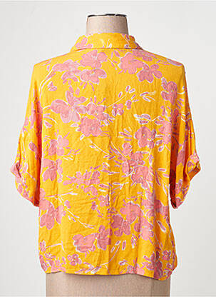 Chemisier manches courtes manches courtes orange VERO MODA femme