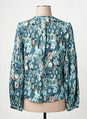 Chemisier bleu GARCIA femme