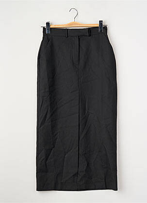 Jupe mi-longue noir ASTRID BLACK LABEL femme