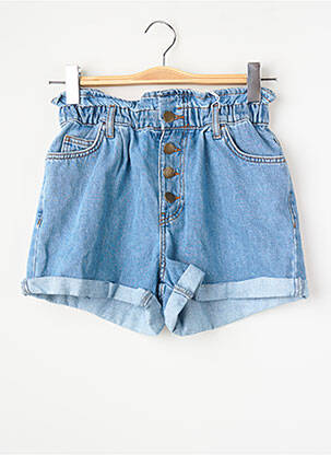 Short taille haute taille haute bleu ONLY femme