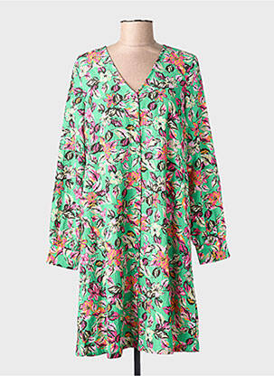 Robe mi-longue vert VERO MODA femme