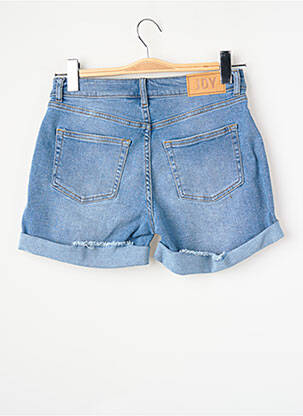Short finition revers taille normale bleu JACQUELINE DE YONG femme