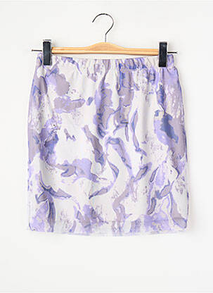 Jupe courte violet NOISY MAY femme