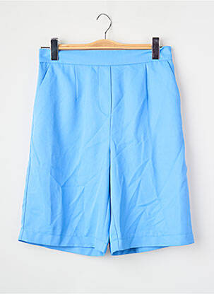 Short coupe droite bleu PIECES femme