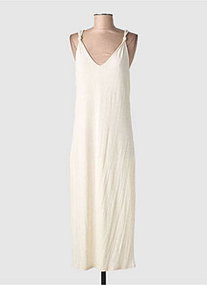 Robe longue beige VILA femme