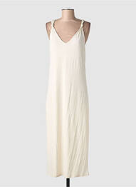 Robe longue beige VILA femme