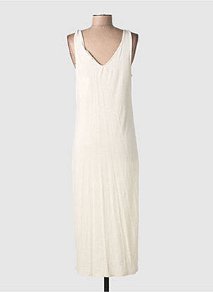Robe longue beige VILA femme