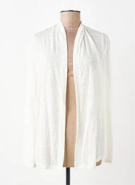 Gilet manches longues blanc MEXX femme