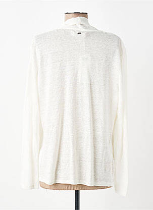 Gilet manches longues blanc MEXX femme