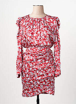 Robe courte rouge MORGAN femme