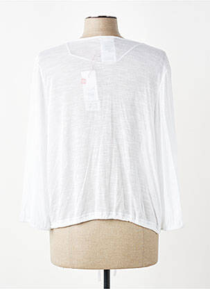 Gilet manches longues blanc STREET ONE femme