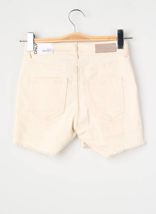 Short coupe droite gris ONLY femme