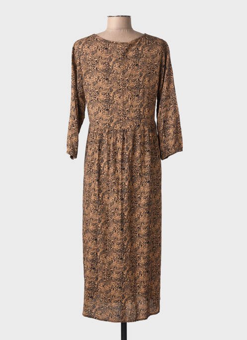 Robe longue marron ZABAIONE femme