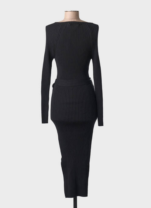 Robe longue noir MANGO femme
