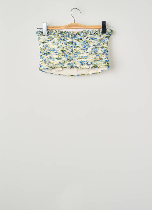 Crop top blanc MANGO femme