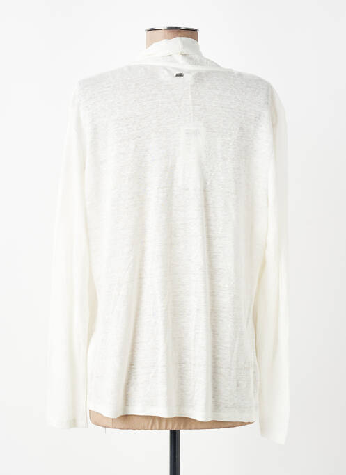Gilet manches longues blanc MEXX femme