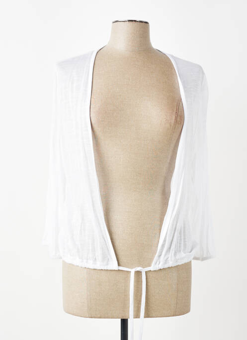 Gilet manches longues blanc STREET ONE femme