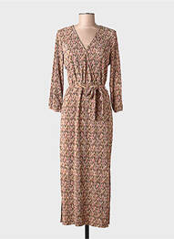 Robe longue marron GARCIA femme