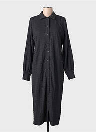 Robe longue manches longues manches longues noir VERO MODA femme