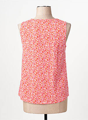 Blouse col v sans manche rouge VERO MODA femme