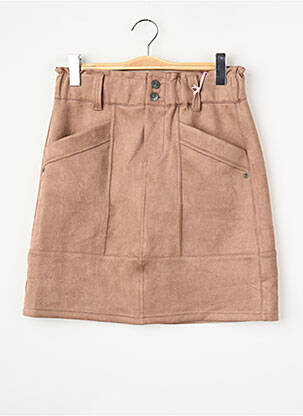 Jupe courte marron STREET ONE femme