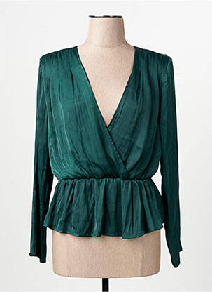 Chemisier vert MORGAN femme