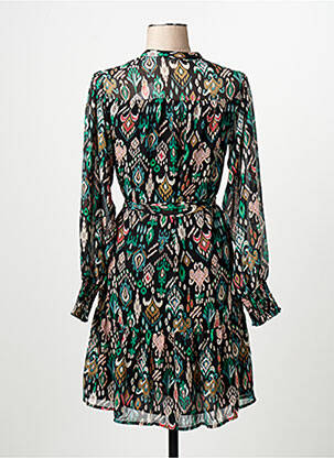 Robe mi-longue noir GARCIA femme