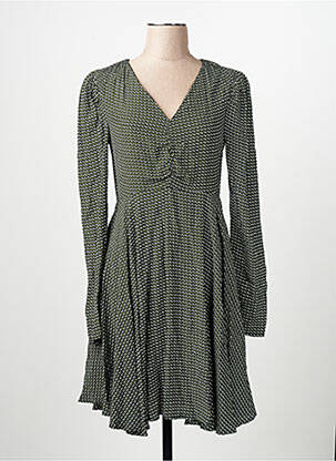 Robe mi-longue noir PEPE femme